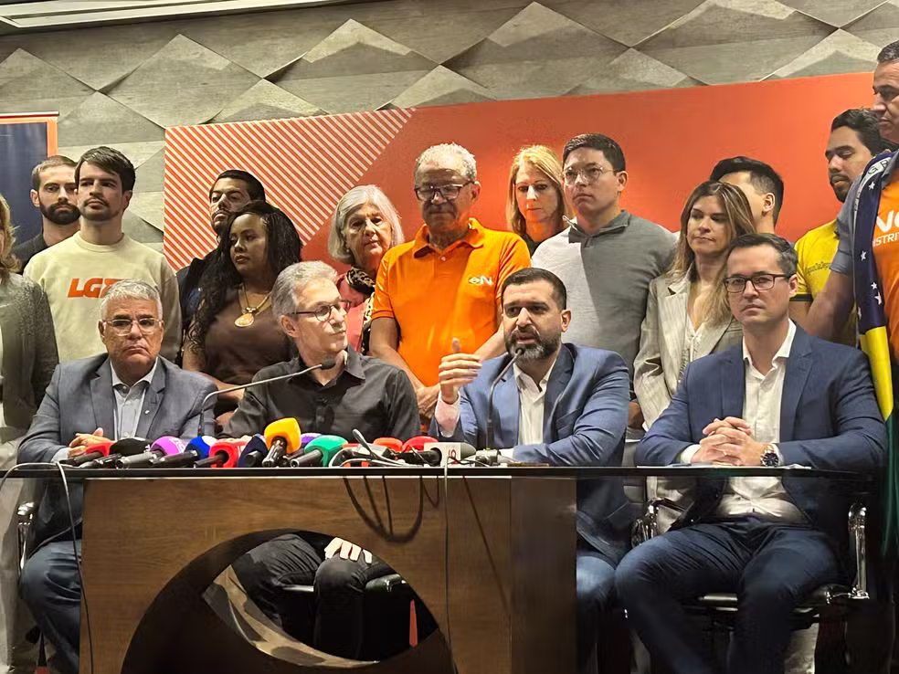 Novo oficializa Romeu Zema como candidato à Presidência