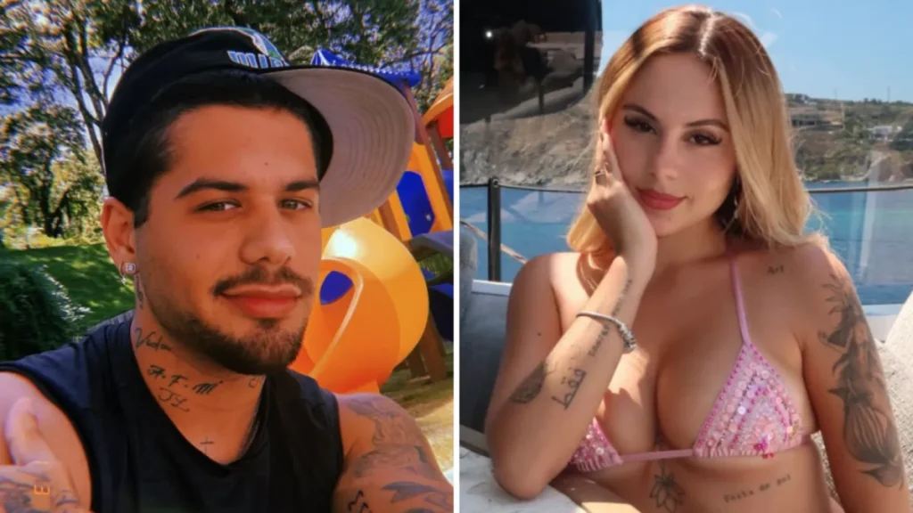 Zé Felipe e Lara Jucah foram vistos juntos após uma apresentação do cantor - Foto: Instagram/Zé Felipe e Lara Jucah