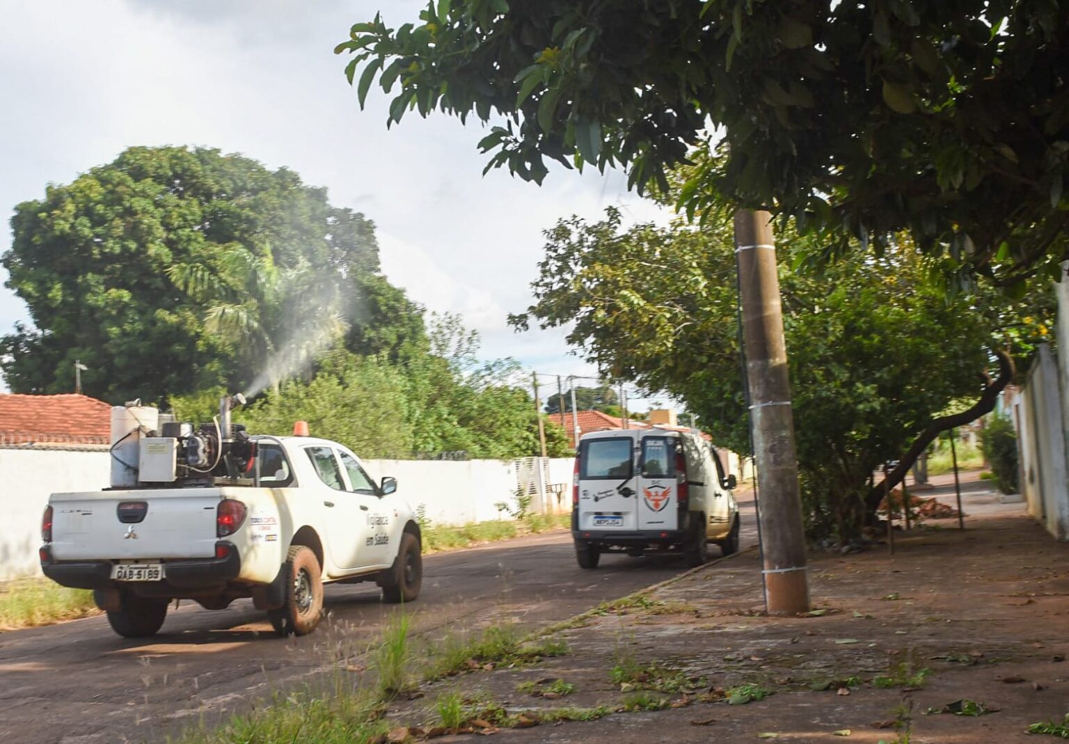 Fumacê passa por três bairros de Campo Grande nesta quarta-feira