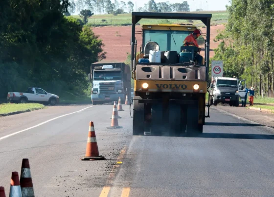 BR-163 tem cerca de 20 pontos com obras, desvios e operações de pare e siga em Mato Grosso do Sul - Foto: Rachid Waqued/Motiva Pantanal