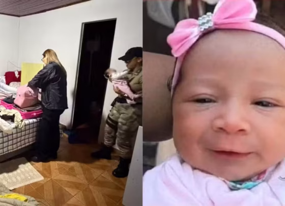 Ayla Emanuelly foi encontrada com vida em uma residência de Pedro Juan Caballero - Foto: Divulgação