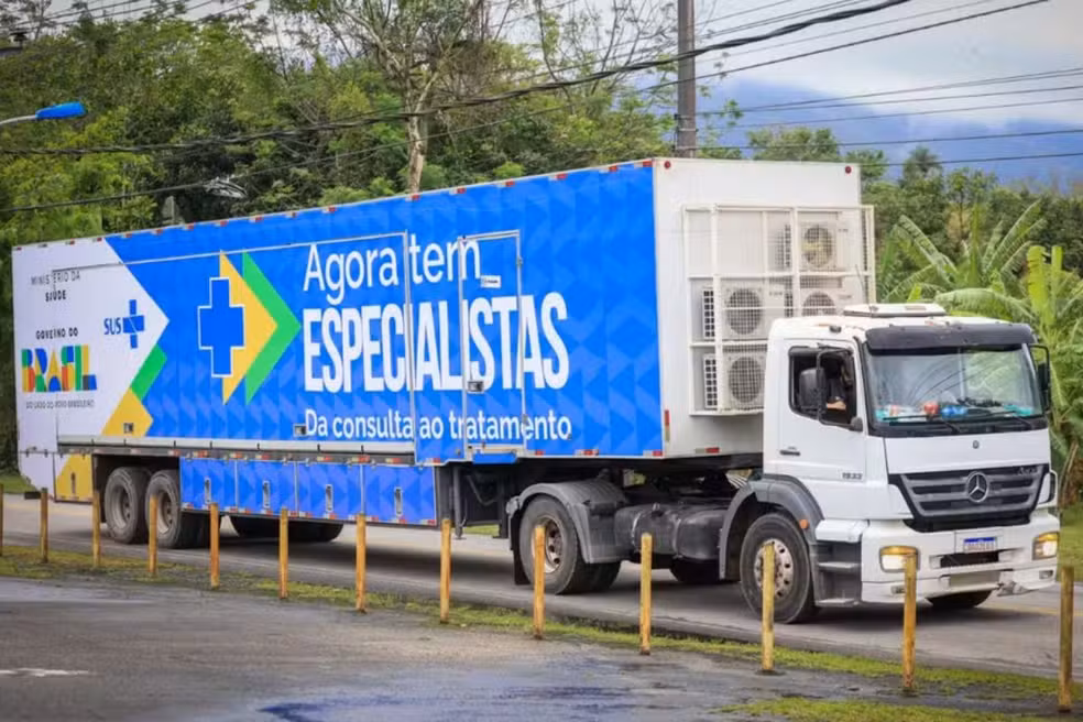 Carretas da saúde vão atender 16 cidades de MS até março de 2027