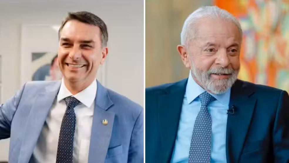 Quaest: Lula marca 44% contra 39% de Flávio Bolsonaro