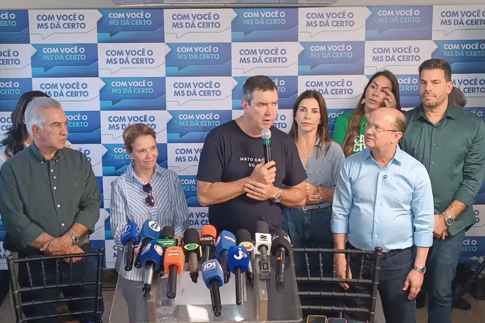 Riedel busca reeleição em MS com ampla coligação de centro-direita