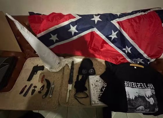 Polícia apreendeu materiais extremistas durante operação realizada em cinco estados - Foto: Reprodução/PCMS