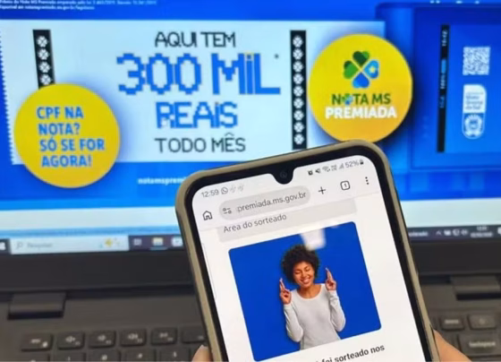 Morador de Campo Grande ganhou R$ 100 mil no sorteio de agosto do Nota MS Premiada - Foto: Jéssica Benitez