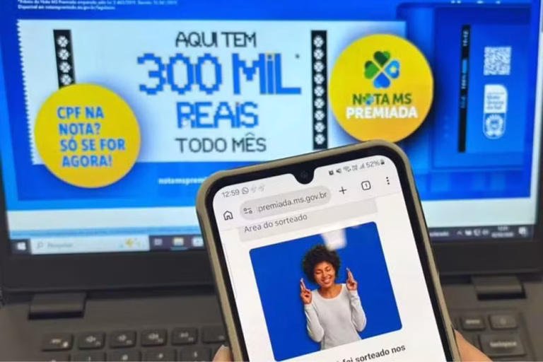 Morador de Campo Grande ganhou R$ 100 mil no sorteio de agosto do Nota MS Premiada - Foto: Jéssica Benitez