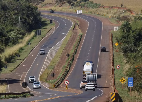 Novas tarifas serão cobradas nas nove praças da BR-163 em Mato Grosso do Sul - Foto: Divulgação/Motiva Pantanal