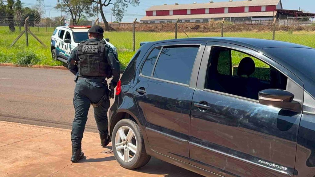 Suspeito de 31 anos foi levado para a Depac-Cepol após ser preso com cocaína - Foto: Leonardo de França