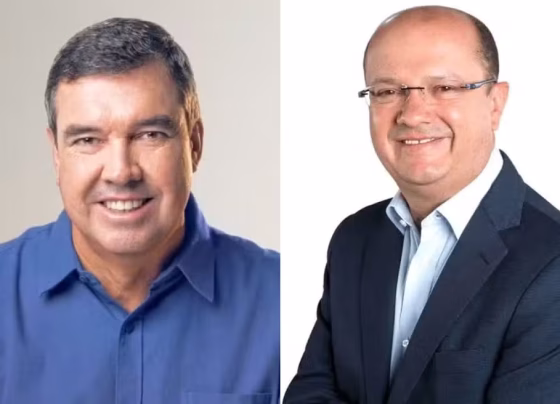 Eduardo Riedel e Barbosinha apresentaram declarações de bens à Justiça Eleitoral para as eleições de 2026 - Foto: Reprodução