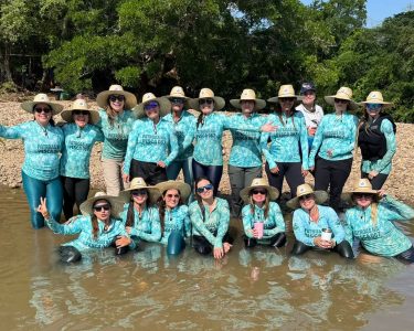 Patroas da Pesca 067 reúne mulheres em encontros dedicados à pesca esportiva em Mato Grosso do Sul - Foto: Arquivo pessoal