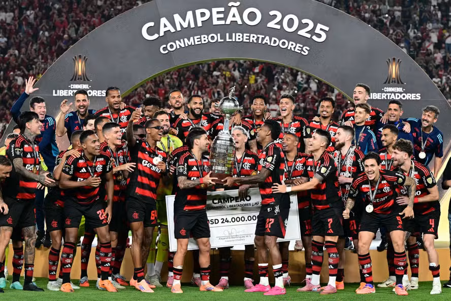Flamengo concorre ao prêmio de melhor clube na Bola de Ouro 2026