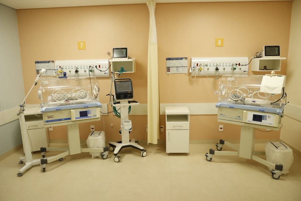 Nova UTI Neonatal e Pediátrica do Hospital Cassems de Corumbá conta com 10 leitos de alta complexidade - Foto: Divulgação/Cassems