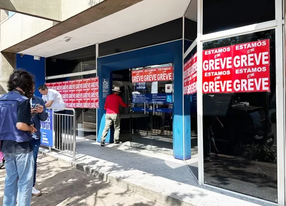 Bancários da Caixa votam nesta segunda-feira sobre a nova proposta e a continuidade da greve em Mato Grosso do Sul - Foto: Rafael Rodrigues