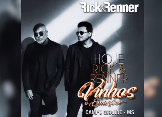 Rick fez show em Campo Grande dias antes de desaparecer em SC — Foto: Redes Sociais