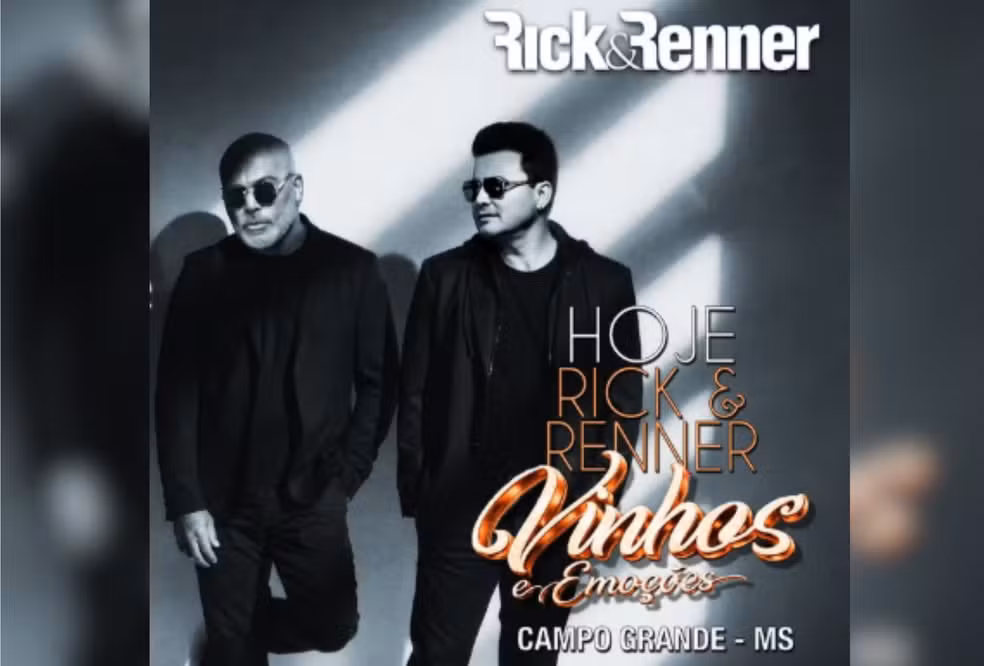 Cantor Rick realizou apresentação em Campo Grande dias antes de sumiço