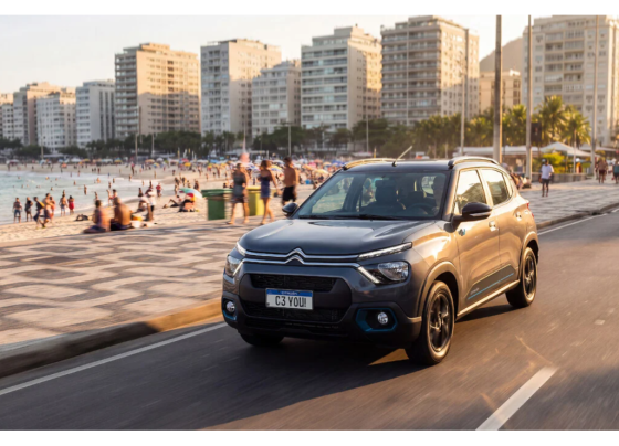 Citroën C3 registrou crescimento de 15% no volume de vendas em agosto de 2026 - Foto: Stellantis