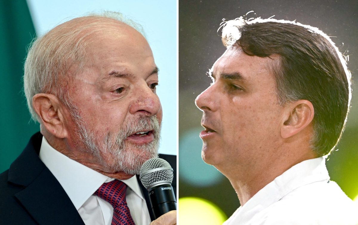 Flávio Bolsonaro confirma presença no debate da Globo e desafia Lula