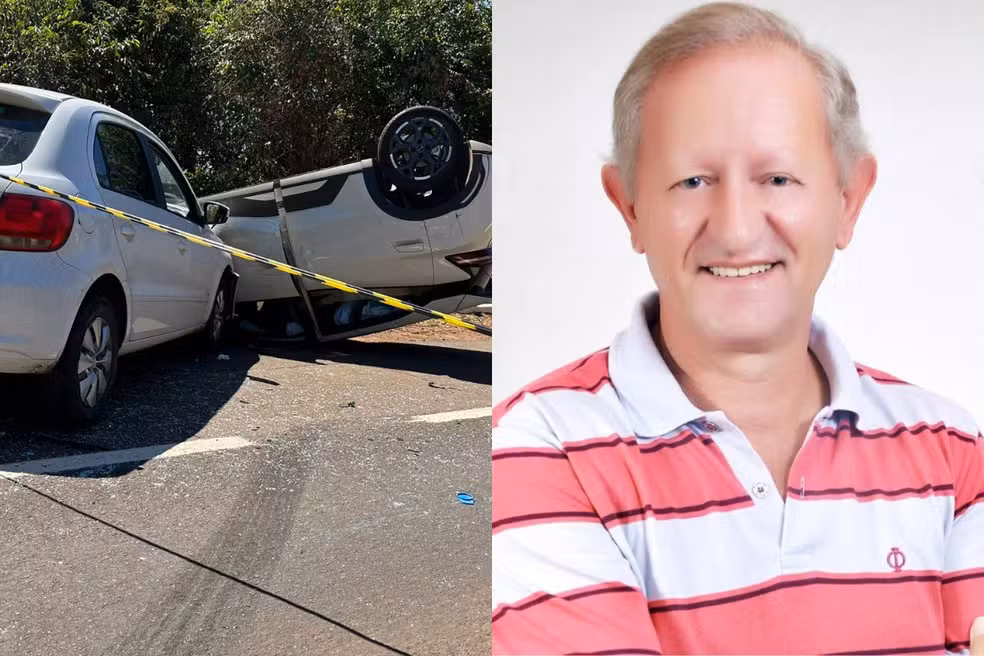 Delegado aposentado morre em colisão entre dois carros na BR-158