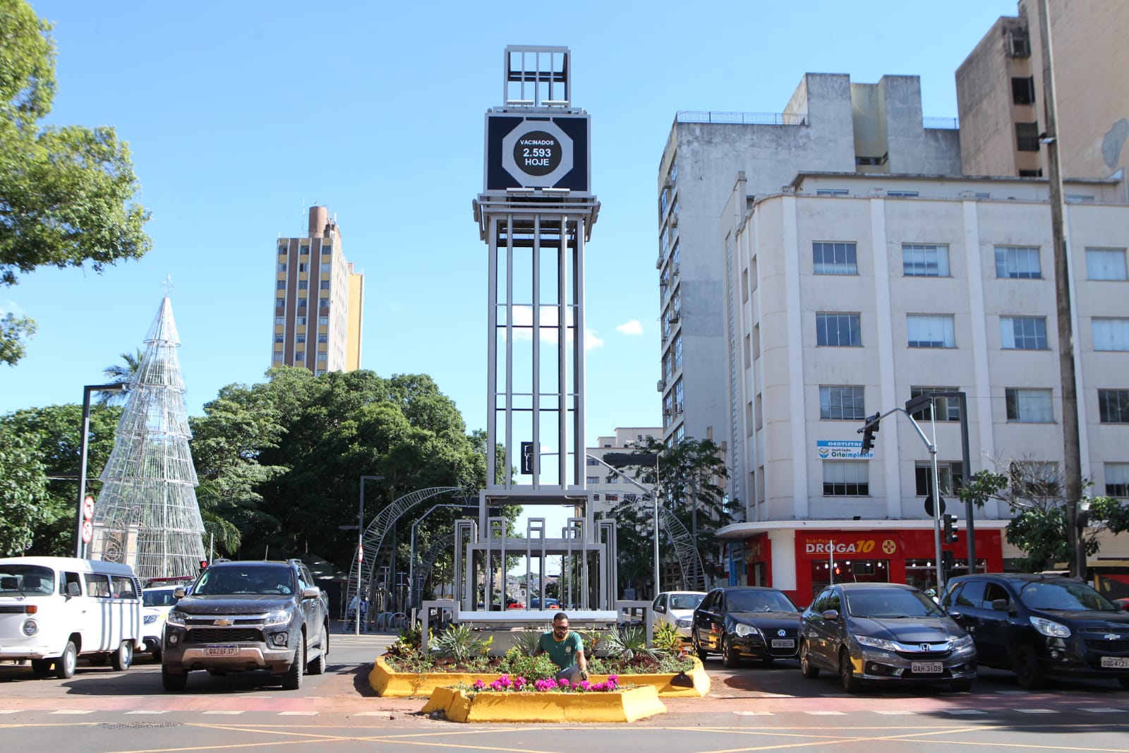 Campo Grande une moradores e poder público para salvar canteiros centrais