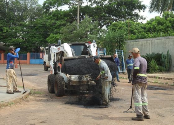 Prefeitura acelera recuperação das vias em Campo Grande