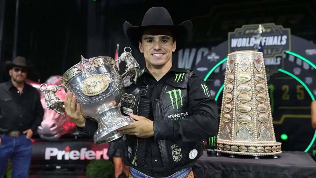 Brasileiro lidera ranking histórico de premiações na PBR