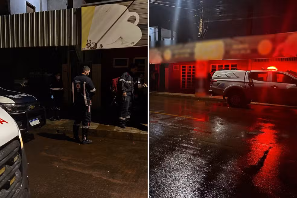 Residência onde dois jovens foram encontrados mortos após ataque em Três Lagoas - Foto: Eliton Chaves/24h News MS