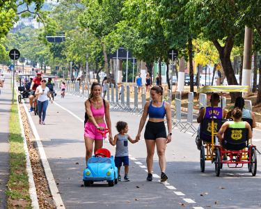 Parque dos Poderes terá vias parcialmente fechadas para carros e motos durante o feriado de Finados - Foto: Álvaro Rezende/Arquivo