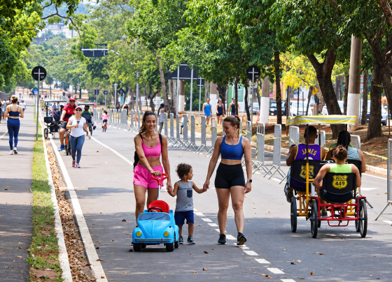 Parque dos Poderes terá vias parcialmente fechadas para carros e motos durante o feriado de Finados - Foto: Álvaro Rezende/Arquivo