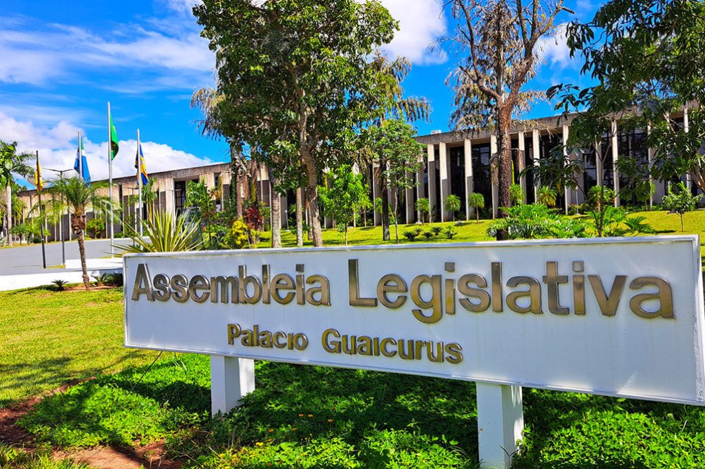 Fachada da Assembleia Legislativa de Mato Grosso do Sul Foto: Wagner Guimarães
