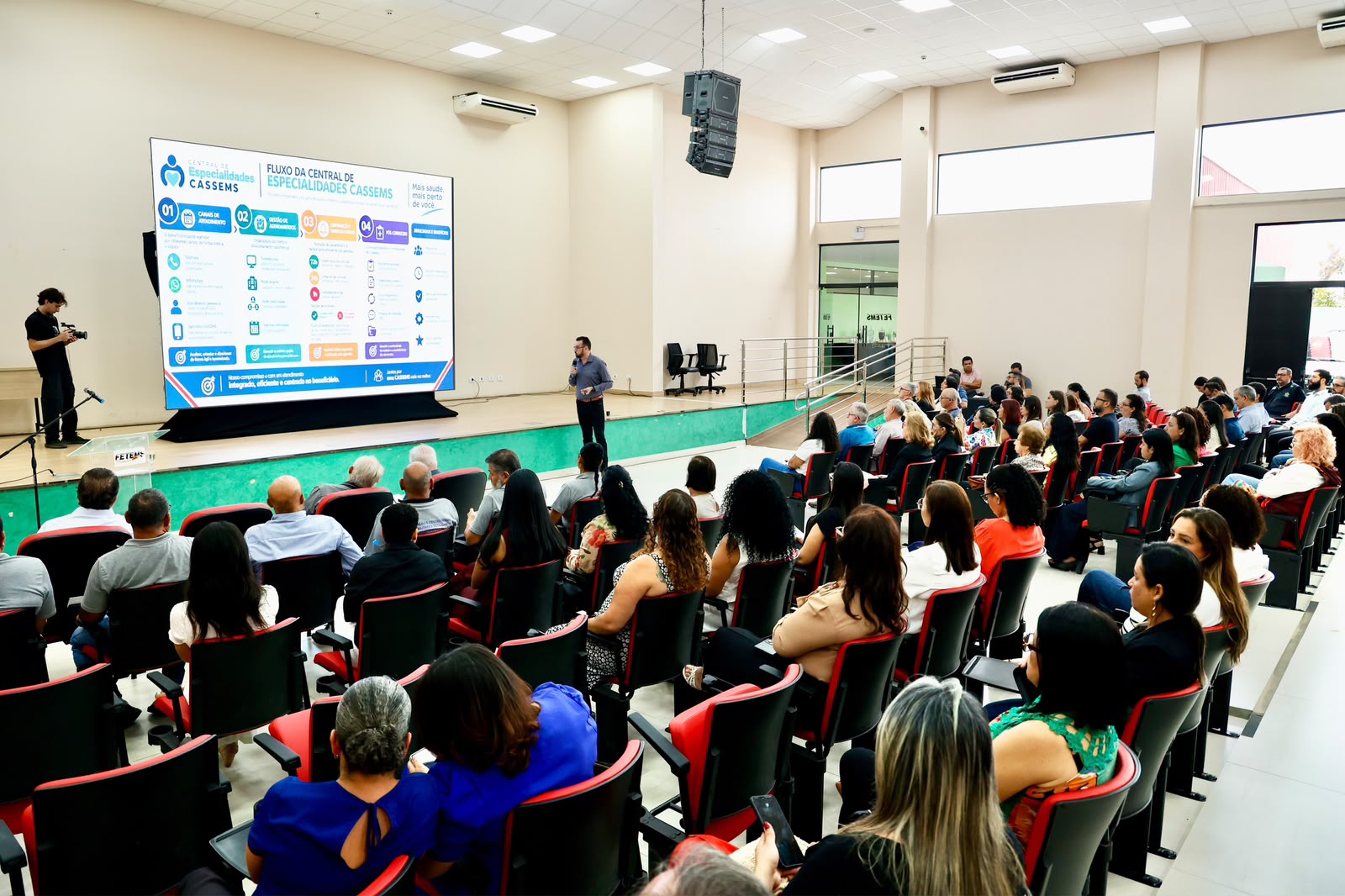 Cassems cria central para agilizar consultas com especialistas em MS