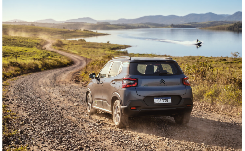 Citroën C3 XTR foi apontado como o compacto 1.0 mais econômico do Ranking Folha Mauá 2026 - Foto: Stellantis