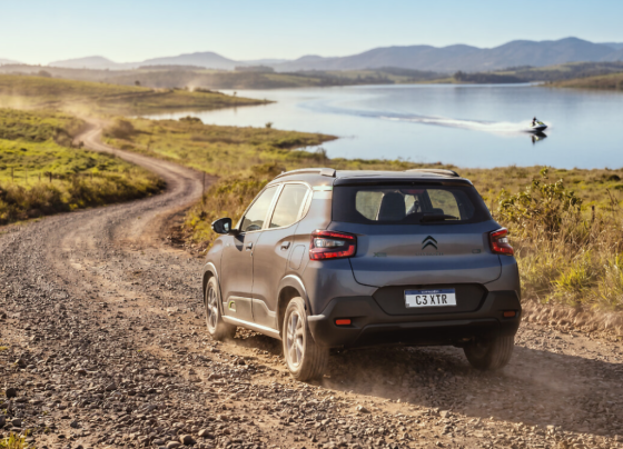 Citroën C3 XTR foi apontado como o compacto 1.0 mais econômico do Ranking Folha Mauá 2026 - Foto: Stellantis