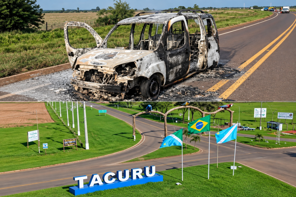 Aldeia Sassoró, em Tacuru, foi alvo de denúncia envolvendo ameaça contra moradores indígenas - Foto: Reprodução Instagram