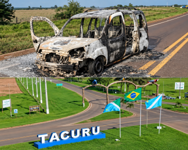 Aldeia Sassoró, em Tacuru, foi alvo de denúncia envolvendo ameaça contra moradores indígenas - Foto: Reprodução Instagram