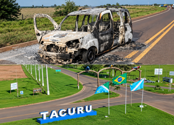 Aldeia Sassoró, em Tacuru, foi alvo de denúncia envolvendo ameaça contra moradores indígenas - Foto: Reprodução Instagram