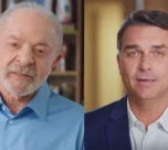 Lula e Flávio Bolsonaro disputarão o segundo turno das Eleições 2026 para a Presidência da República - Foto: Divulgação/Flávio/Werther Santana/Estadão Conteúdo