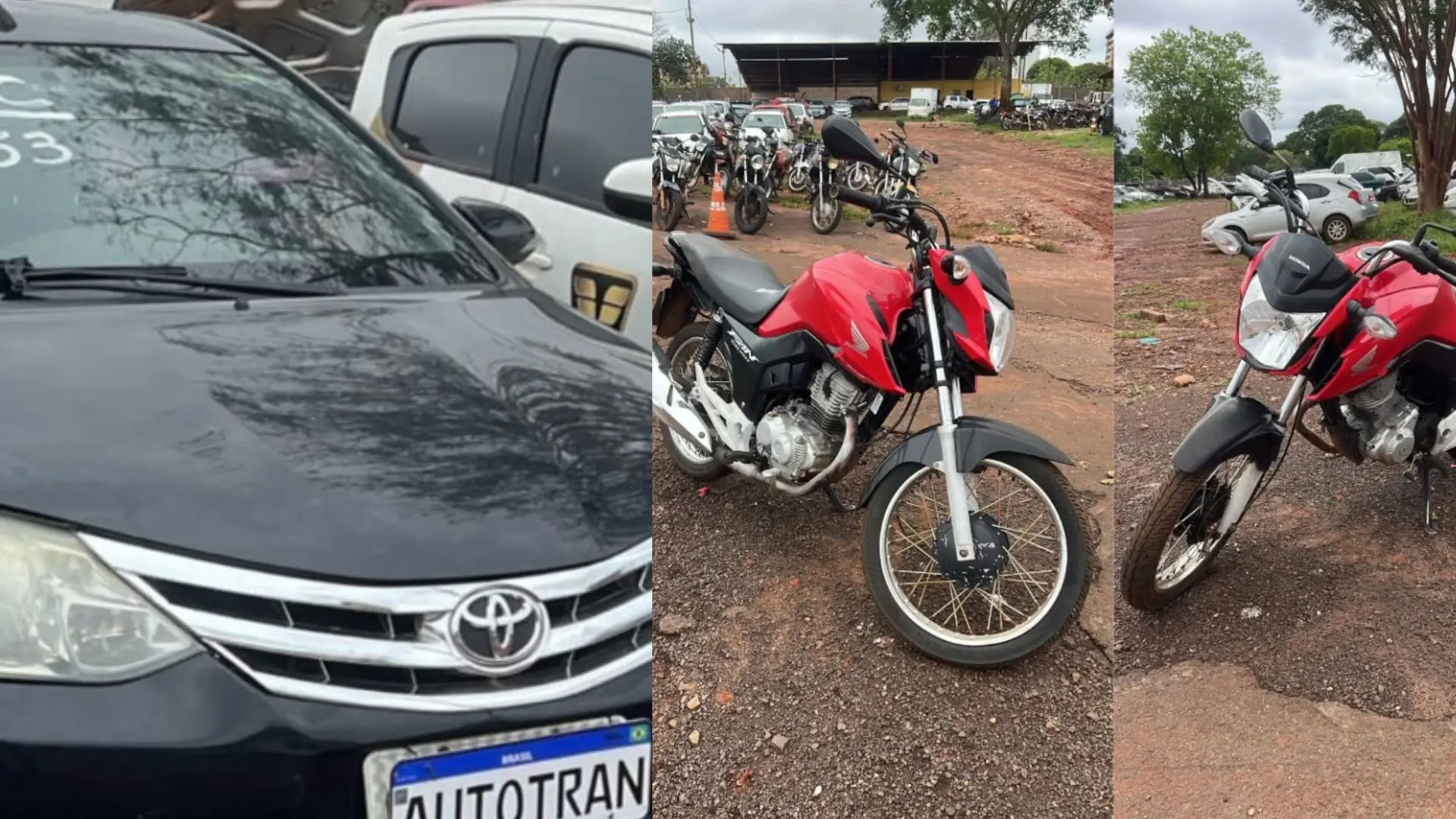 Detran-MS leiloa 108 veículos com lances a partir de R$ 4 mil