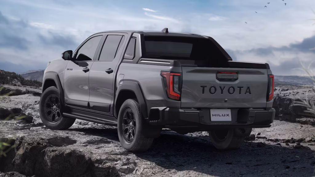 Toyota Hilux atualizada chega ao mercado brasileiro em dezembro com mudanças no design - Foto: Divulgação/Toyota