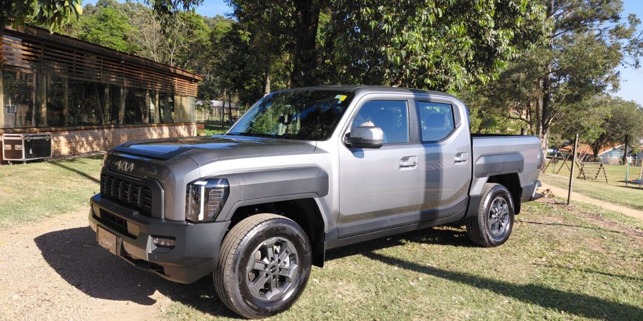 Kia Tasman chega ao Brasil com motor diesel e tração 4×4