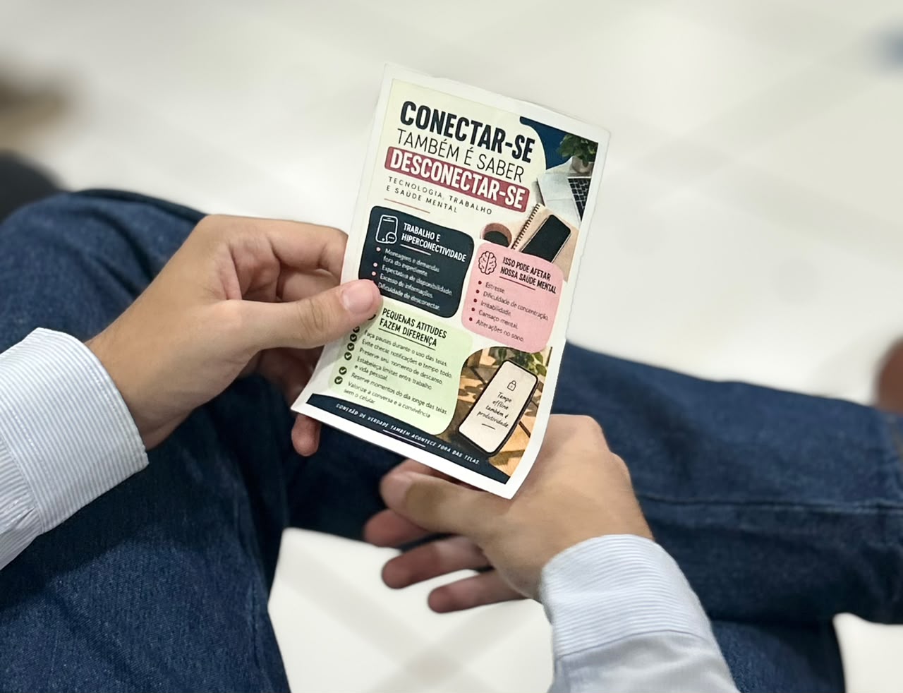 Campo Grande promove debate sobre impacto de telas na saúde mental de servidores