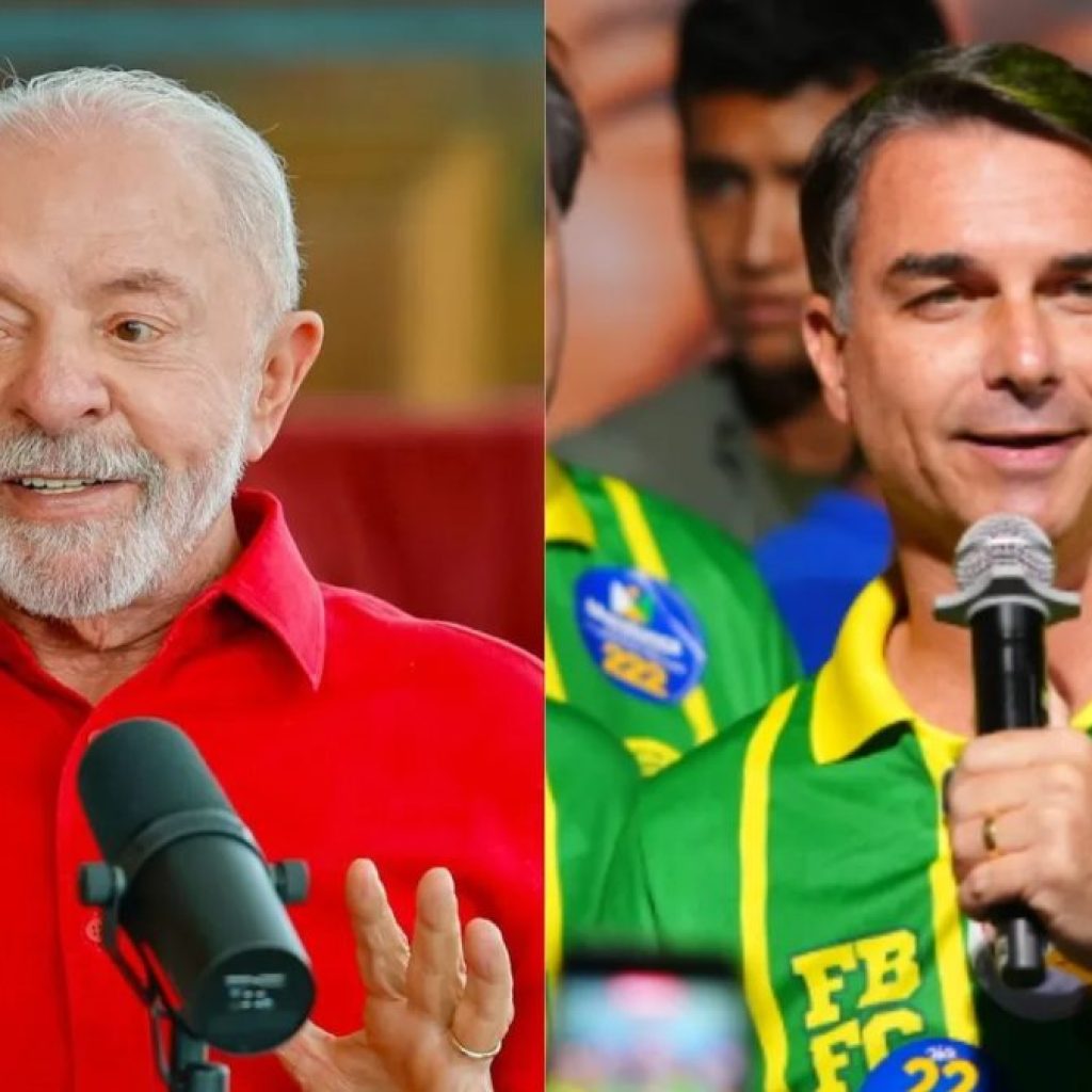 A audiência de Lula no Flow e de Flávio em live após cancelamento de debate da Globo