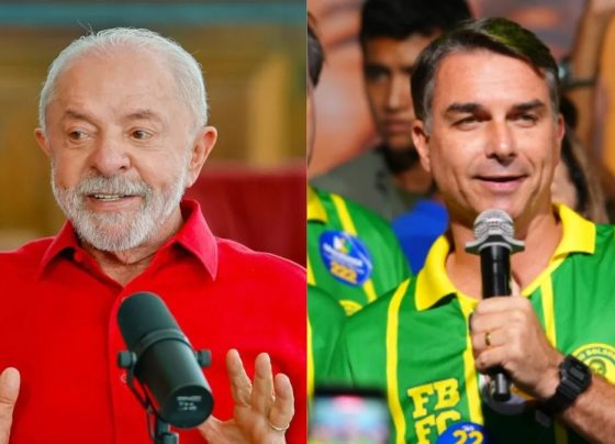 A audiência de Lula no Flow e de Flávio em live após cancelamento de debate da Globo