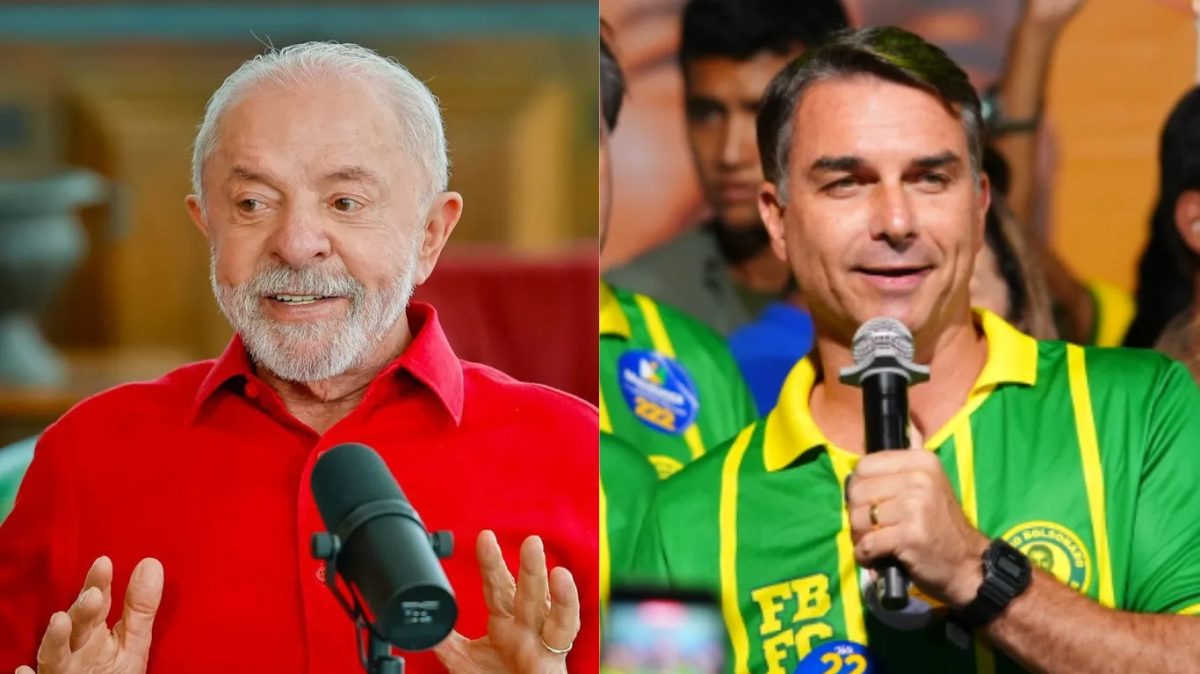 Lula e Flávio Bolsonaro disputam audiência no YouTube após debate cancelado