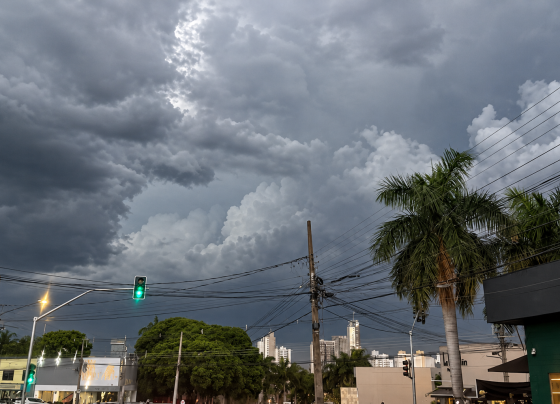 Chuva forte e risco de temporal devem atingir diferentes regiões de Mato Grosso do Sul neste fim de semana - Foto: g1 MS