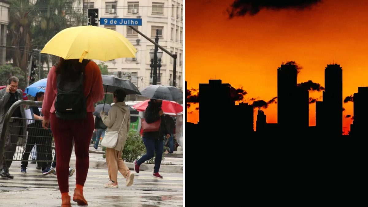 Previsão do tempo: frente fria e calor extremo dividem o país neste fim de semana