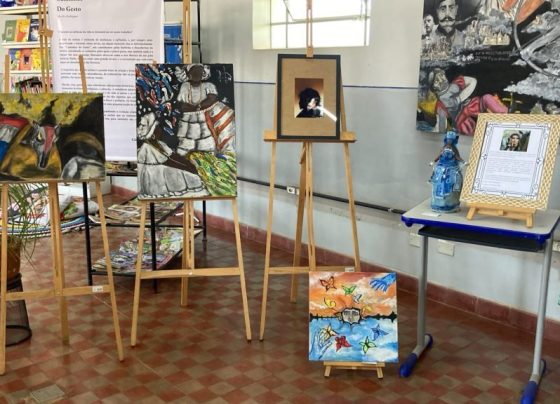 Exposição gratuita valoriza cultura brasileira na Biblioteca Municipal