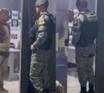 Policial penal foi preso após ser suspeito de atirar contra homem em situação de rua em Cuiabá - Foto: Reprodução
