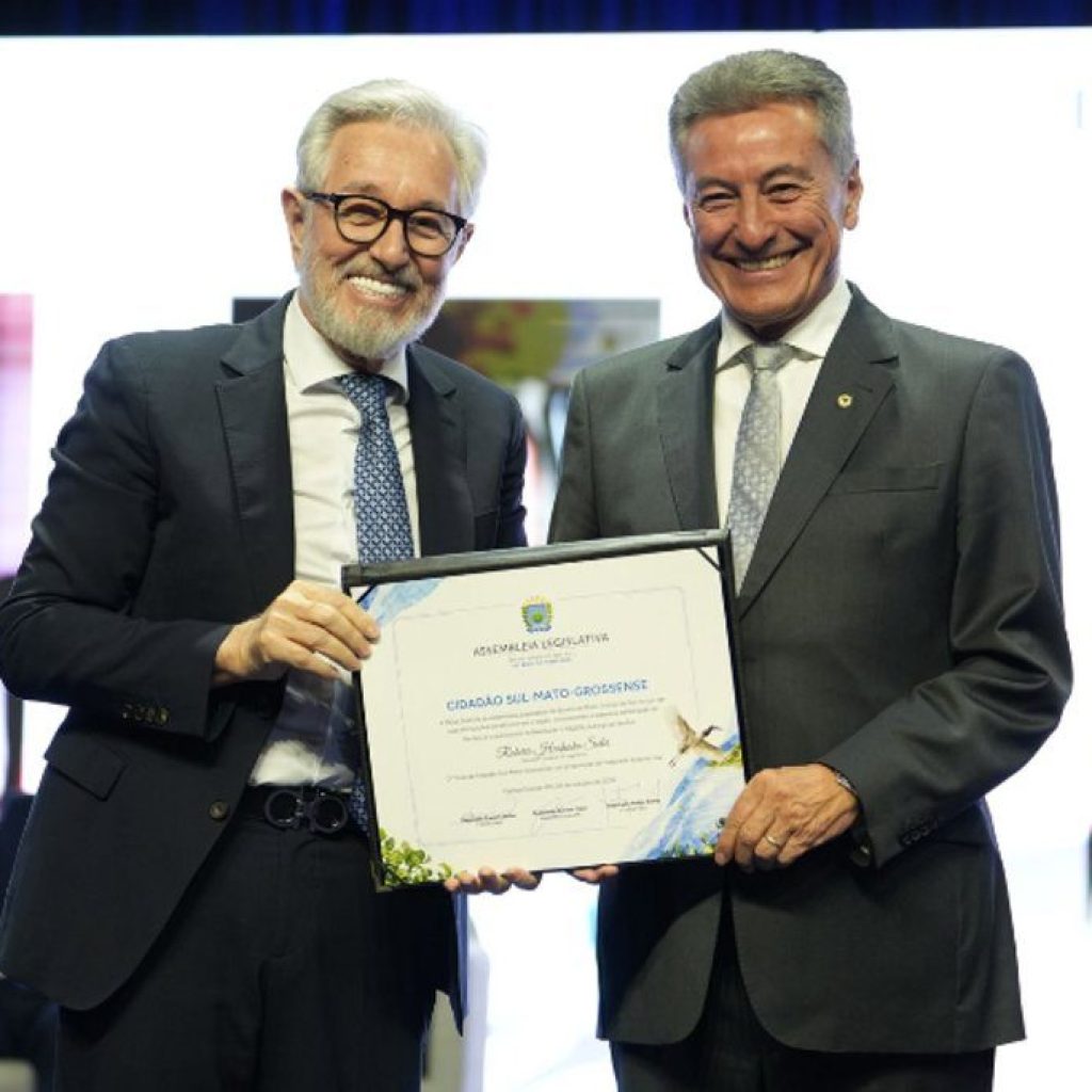 Hashioka recebe título de Cidadão Sul-Mato-Grossense e reafirma compromisso com MS