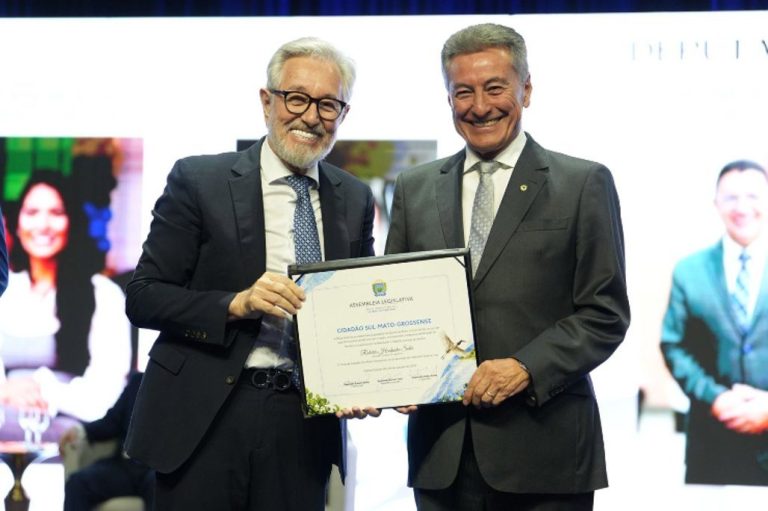 Hashioka recebe título de Cidadão Sul-Mato-Grossense e reafirma compromisso com MS